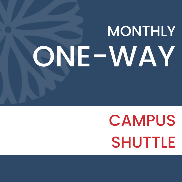 Monthly Campus Shuttle One-Way